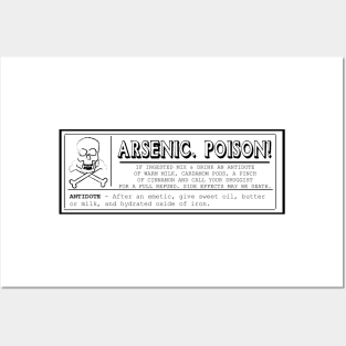 ARSENIC POISON mug label Posters and Art